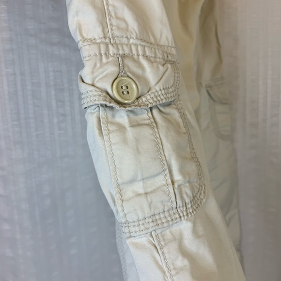 Calvin Klein Jeans khaki cargo pants sz 10 - Picture 3 of 8
